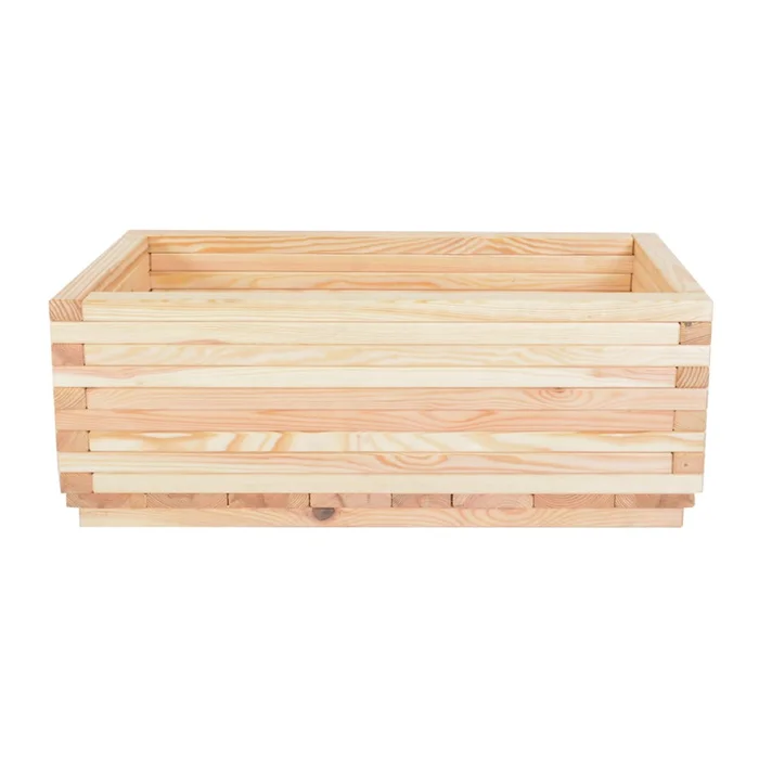 Maxi dřevěný truhlík 100 cm