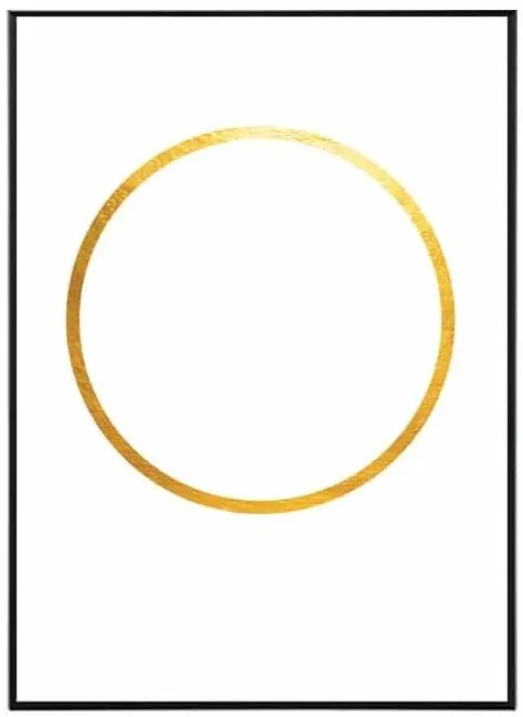 Minimalistický obraz Slunce 30x40 cm