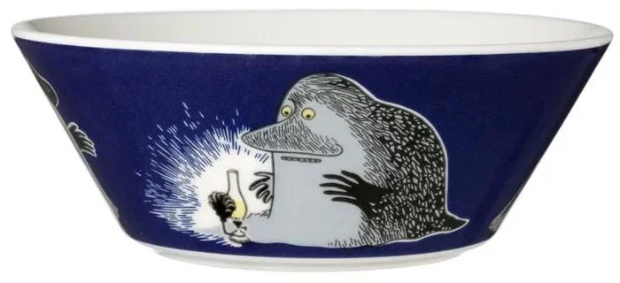 Miska Groke, 15 cm, modrá