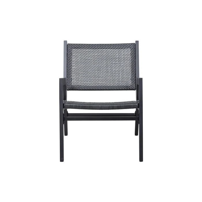 Moderní černé křeslo Pem od WOOOD