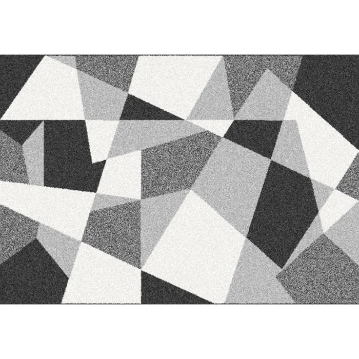 Moderní geometrický koberec 67x120 cm