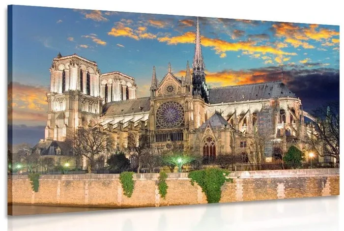 Moderní obraz Notre Dame Katedrála