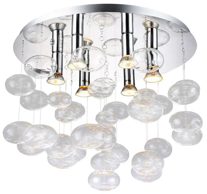 Moderní stropní světlo Azzardo LUVIA 6xGU10 40W 230V