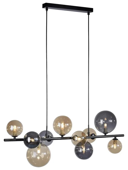 Moderní závěsné svítidlo Wess s art deco designem
