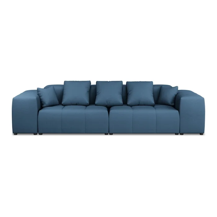 Modrá 320 cm pohovka Rome - Cosmopolitan Design