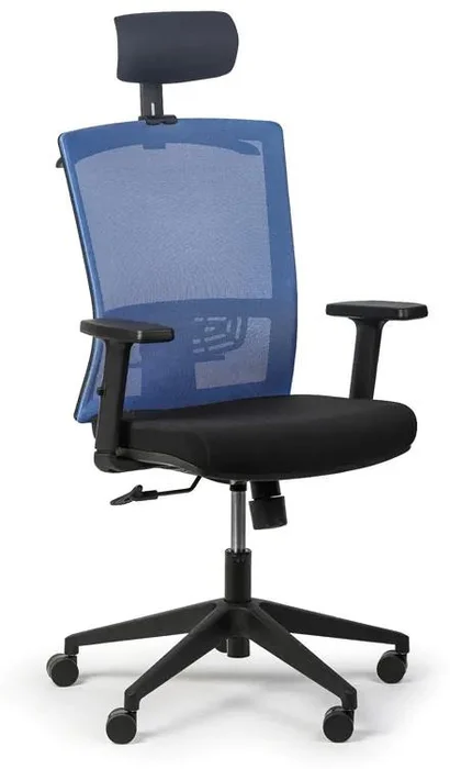 Modrá kancelářská židle FELIX