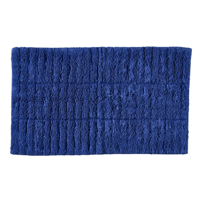 Modrá koupelnová předložka 50x80 cm Indigo