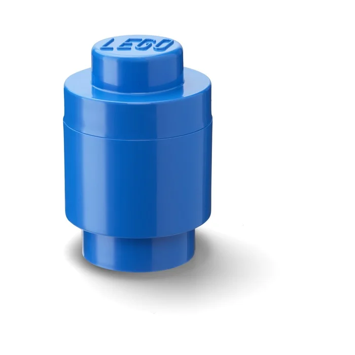 Modrý kulatý úložný box LEGO®