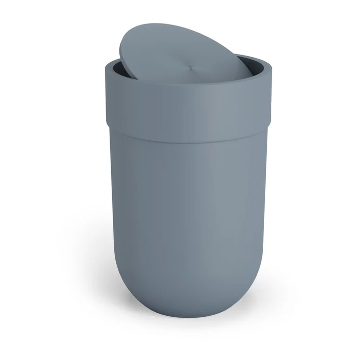 Modrý plastový odpadkový koš 6 l Touch