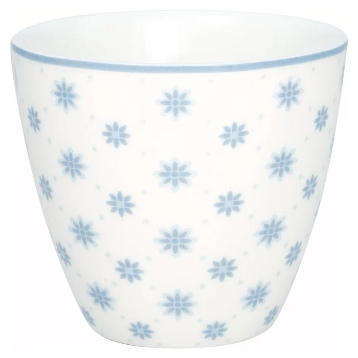Modrý porcelánový šálek Green Gate Laurie 300 ml
