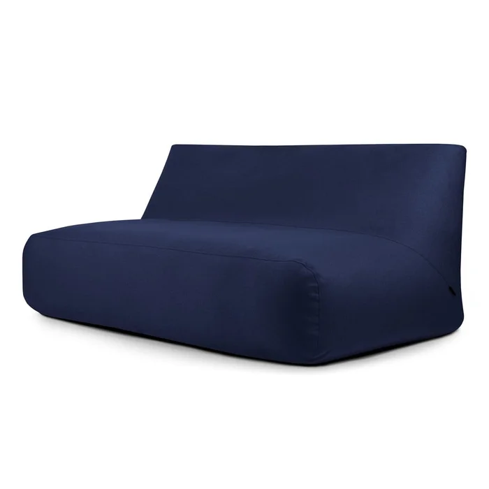 Modrý sedací vak Sofa Tube 190
