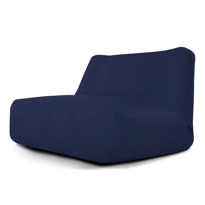 Modrý sedací vak Sofa Tube