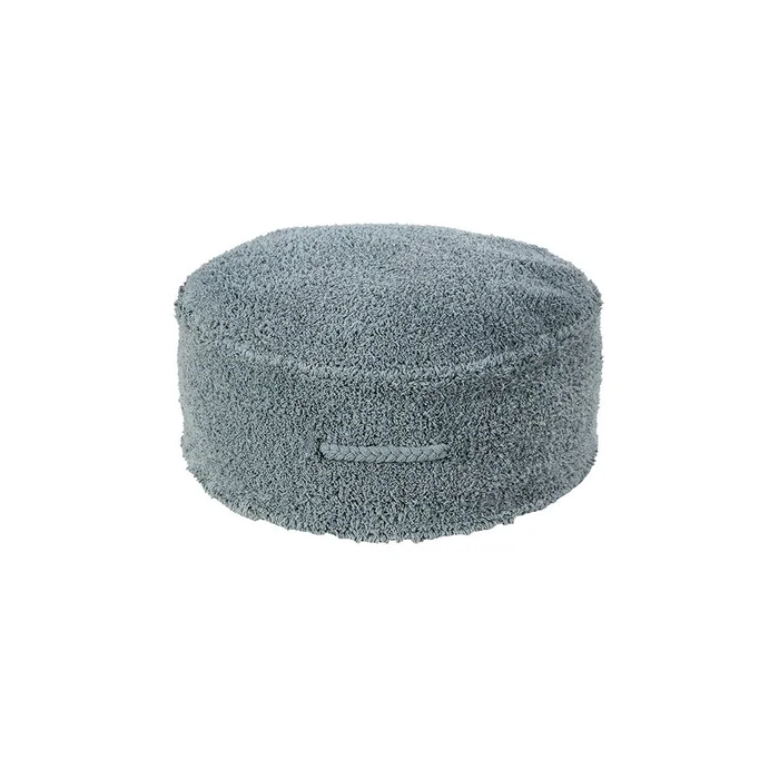 Modrý vintage taburet Chill Blue