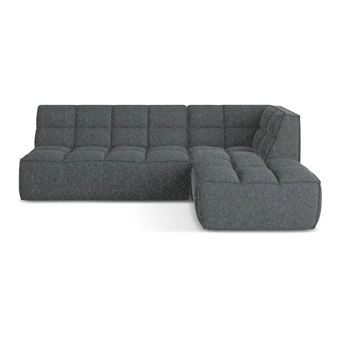 Modulární rohová pohovka Kalai Makamii – tmavě šedá