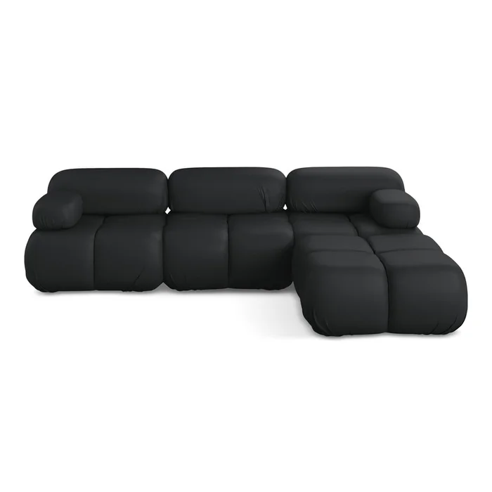 Modulární rohová pohovka Lokua Makamii černá