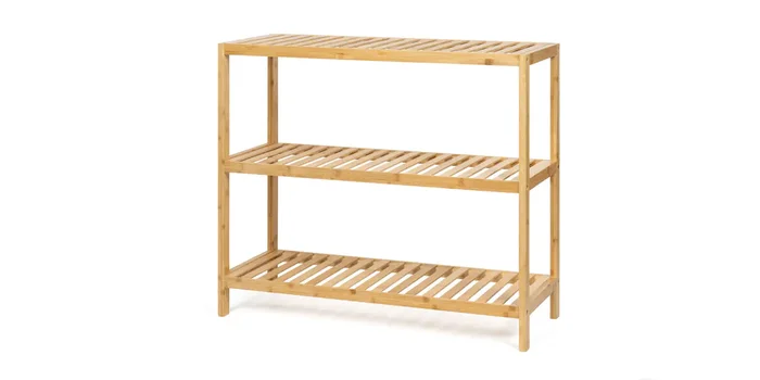 MONA Bambusový regál se 3 policemi