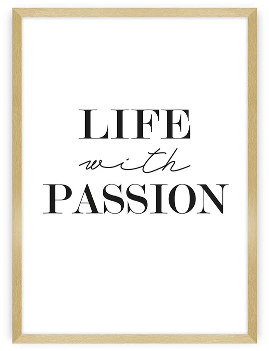 Motivační Plakát Passion