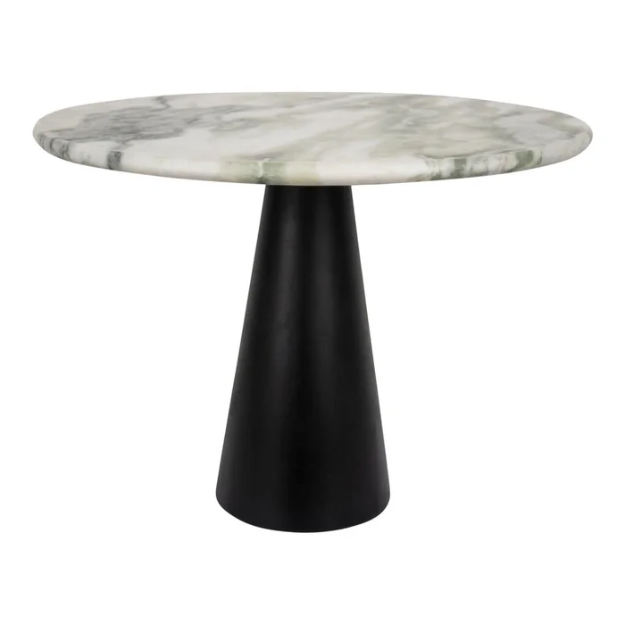 Mramorový kulatý odkládací stolek 50 cm