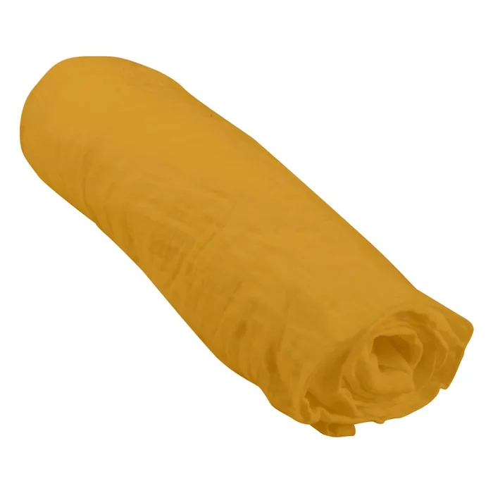 Mušelínové napínací prostěradlo 60x120 cm Bébé Douceur