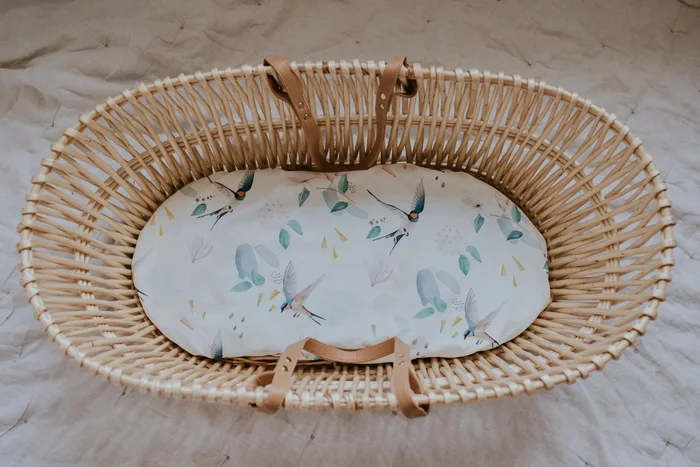 Mušelínové prostěradlo do košíku FLY