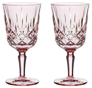 Nachtmann Noblesse Rosé Sklenice na víno 355 ml, 2 kusy