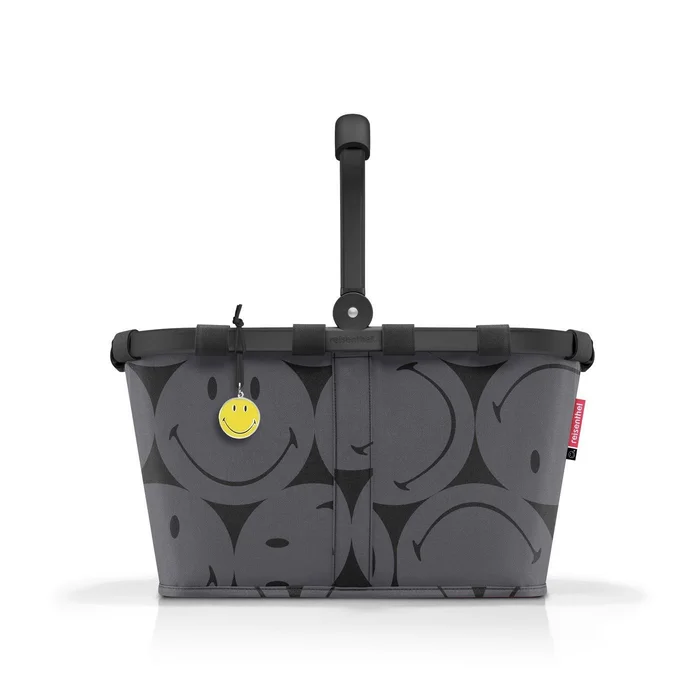 Nákupní koš Reisenthel Carrybag Smiley šedý
