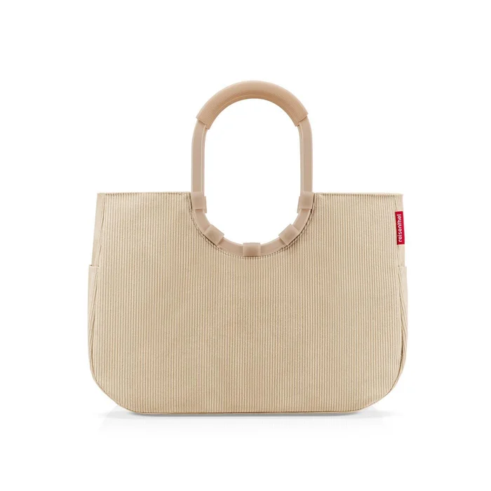 Nákupní taška Loopshopper L Frame Cord Sand