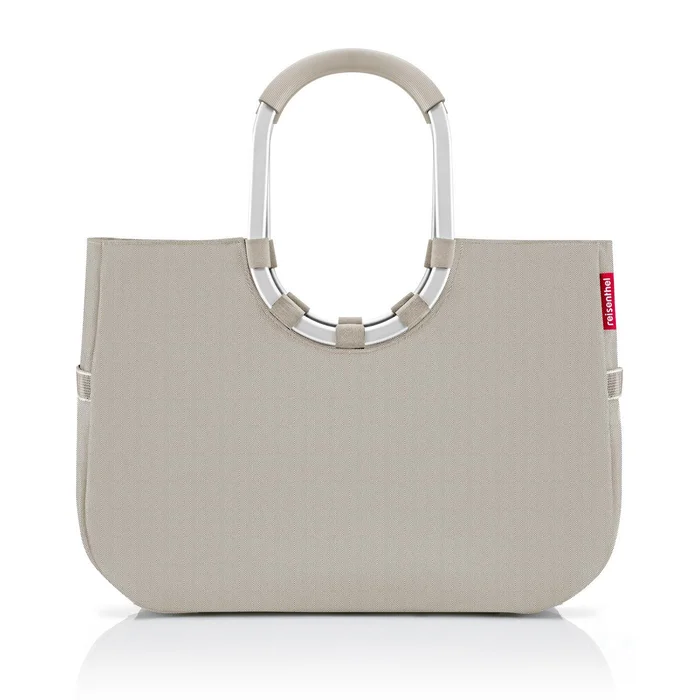 Nákupní taška Loopshopper L Herringbone sand