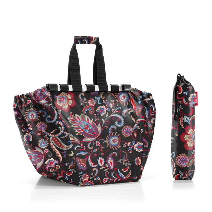 Nákupní taška Reisenthel Easyshoppingbag Paisley černá