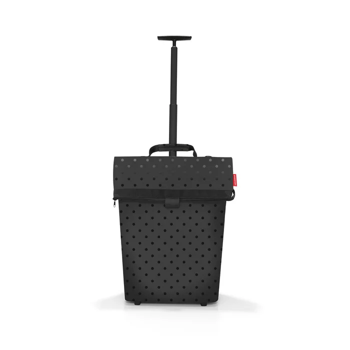 Nákupní vozík Reisenthel Trolley M Frame Glossy Dots Black