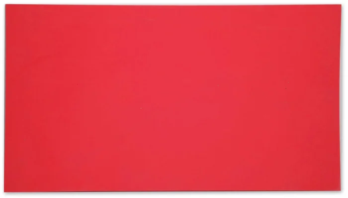 Nástěnka 900x500 mm Červená s hladkým povrchem