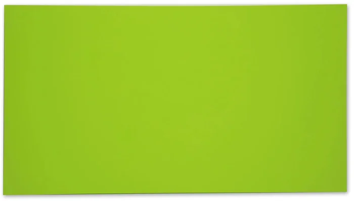 Nástěnka 900x500 mm Zelená hladký povrch