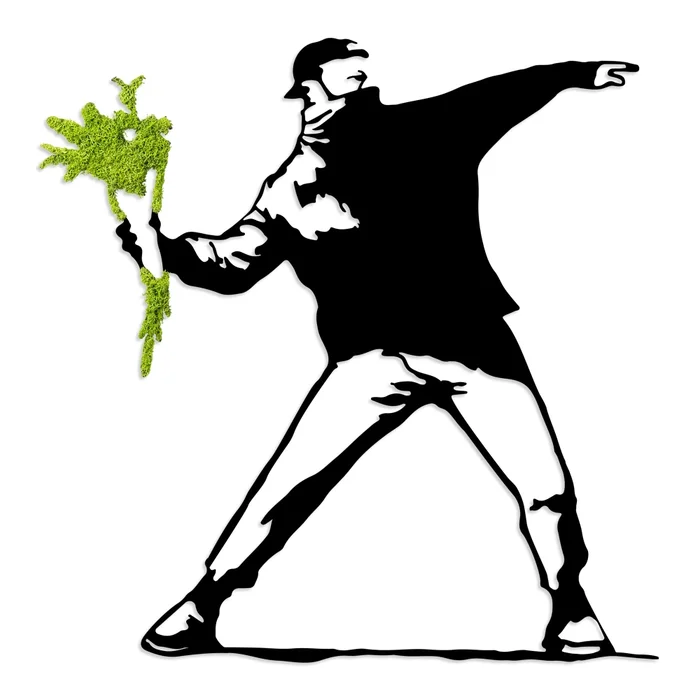 Nástěnná dekorace Flower Thrower