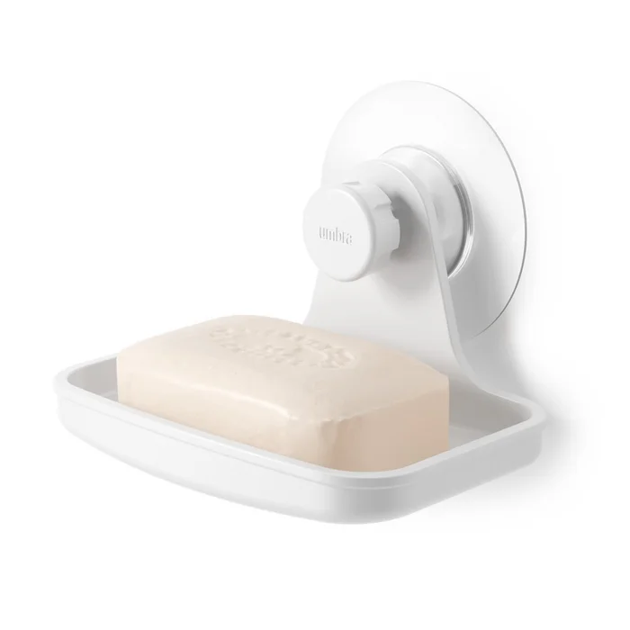 Nástěnná mýdlenka Umbra Flex Adhesive – bílá