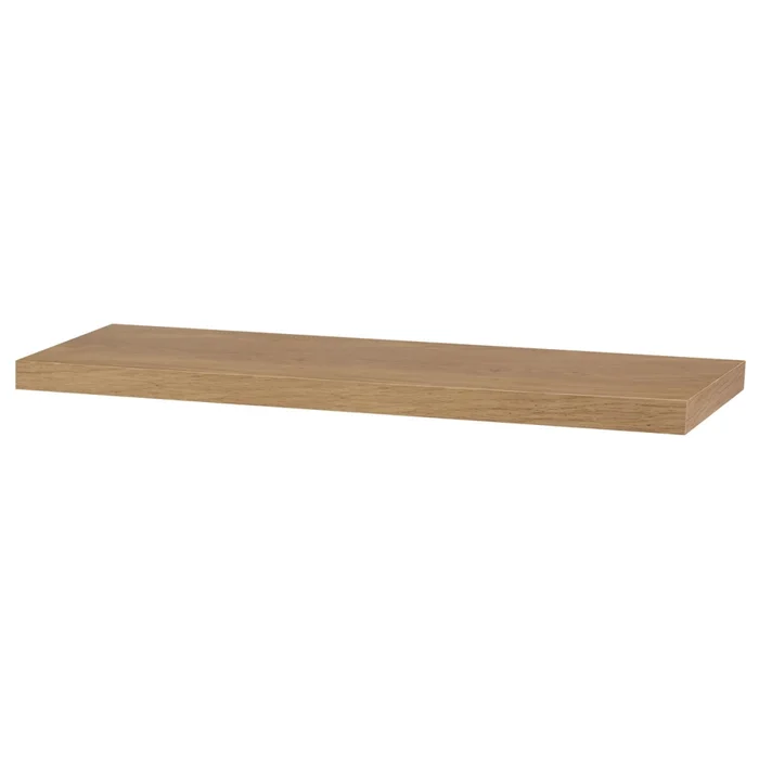 Nástěnná polička TATUM 80 cm dub