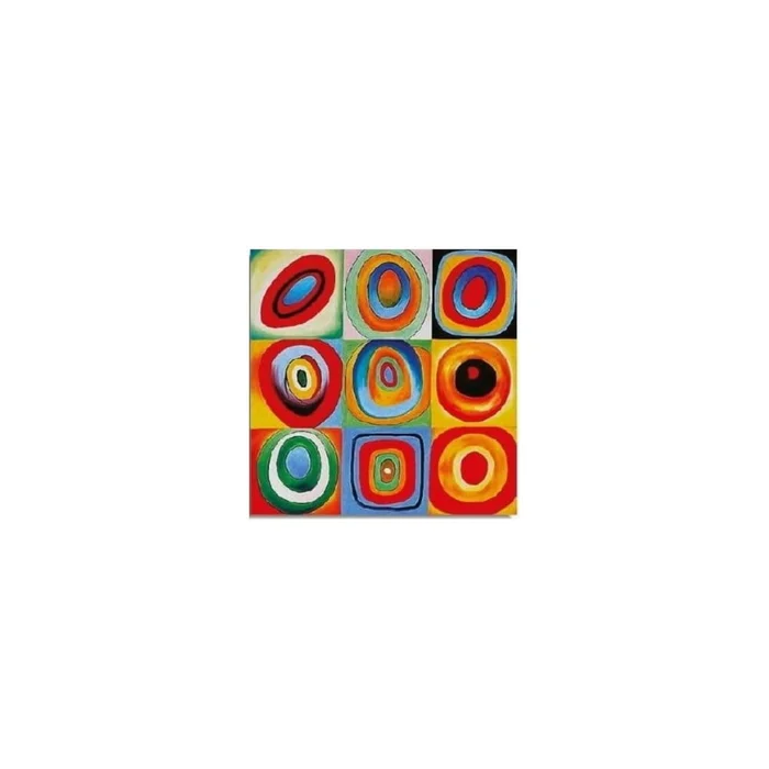 Nástěnná reprodukce Kandinsky 45x45 cm