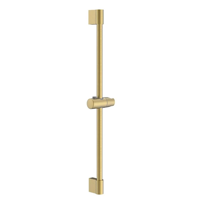 Nástěnná sprchová tyč z nerezové oceli se zlatým povrchem 71 cm