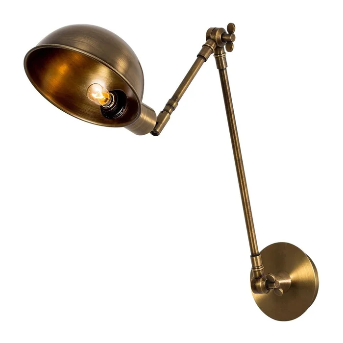 Nástěnné bronzové svítidlo Sivani 15 cm