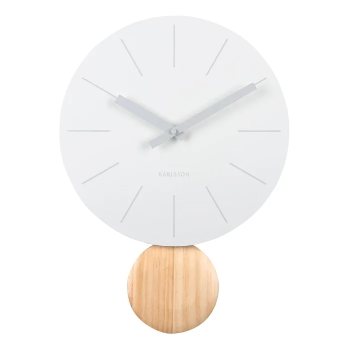 Nástěnné hodiny Arlo s kyvadlem 30 cm