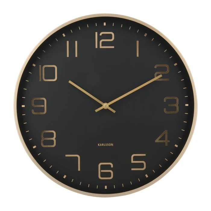 Nástěnné hodiny Elegance Glow 40 cm