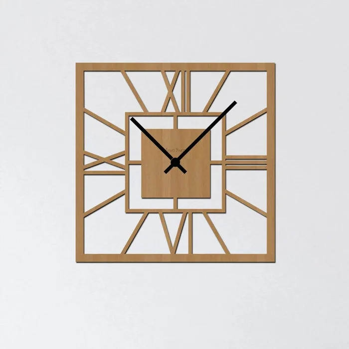 Nástěnné hodiny SQUARE – moderní design v několika barvách