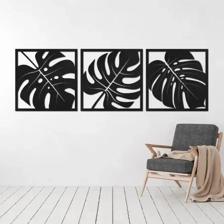 Nástěnný obraz Monstera v rámu