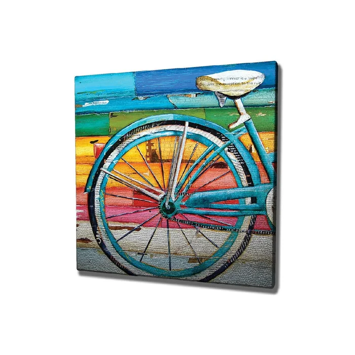 Nástěnný obraz na plátně Bike 45x45 cm