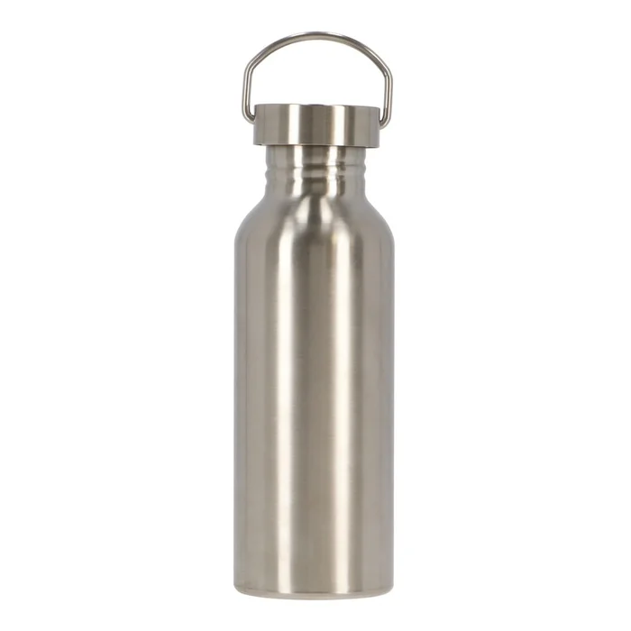 Nerezová láhev 650 ml stříbrná