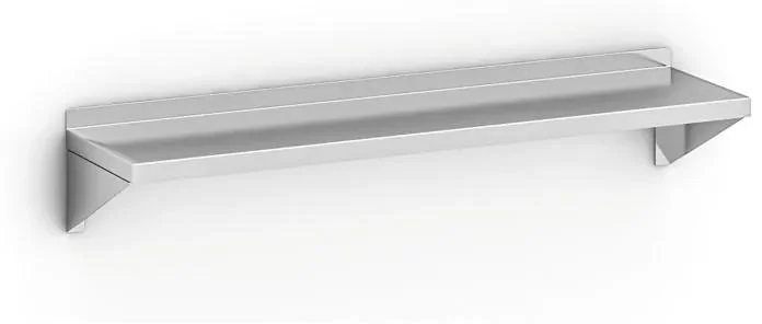 Nerezová nástěnná police 1200x300 mm