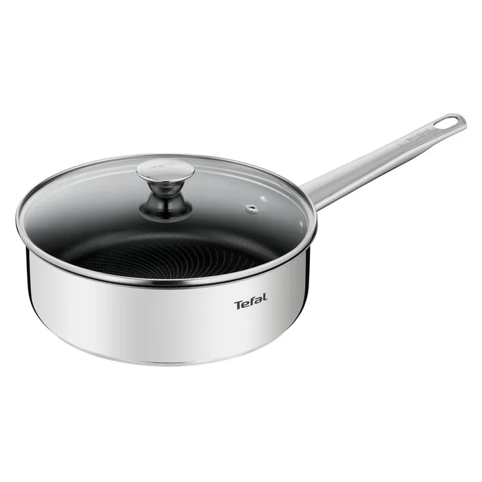 Nerezová pánev s poklicí 24 cm Cook Eat Tefal