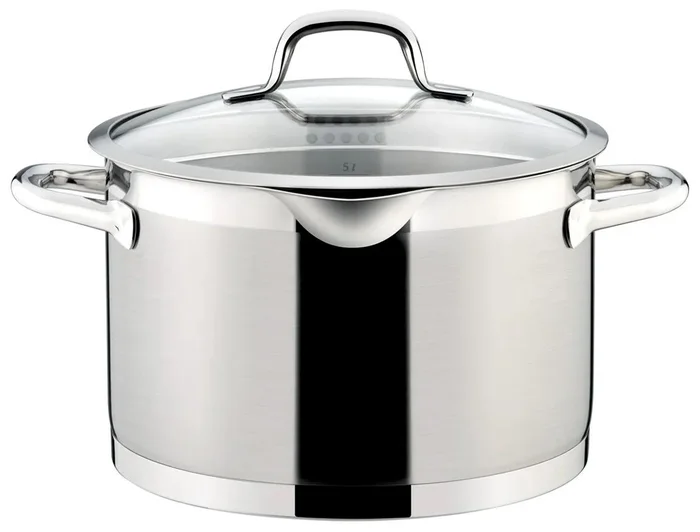 Nerezový hrnec PRESIDENT s cedicí poklicí 24 cm, 7 l