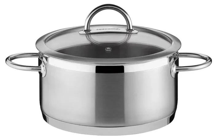 Nerezový kastrol s poklicí 20 cm 3,0 l