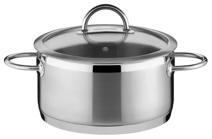 Nerezový kastrol s poklicí 22 cm, 4 litry