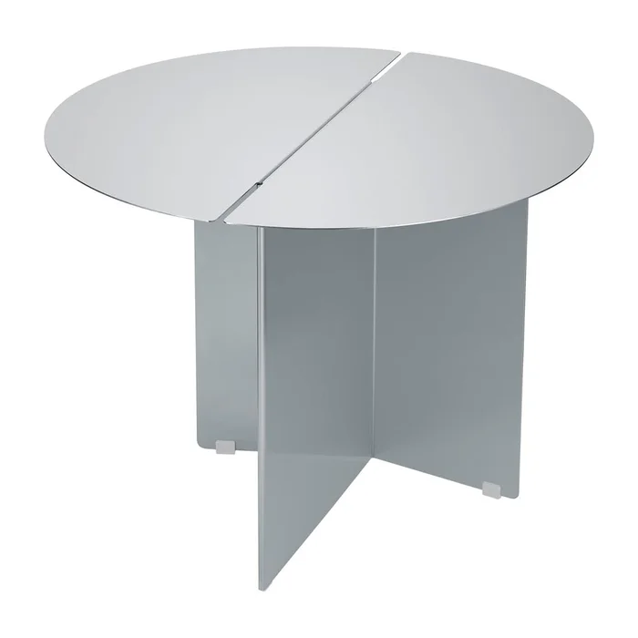 Nerezový kulatý odkládací stolek Oru 50 cm Blomus
